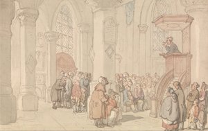 Prædikanten af Thomas Rowlandson